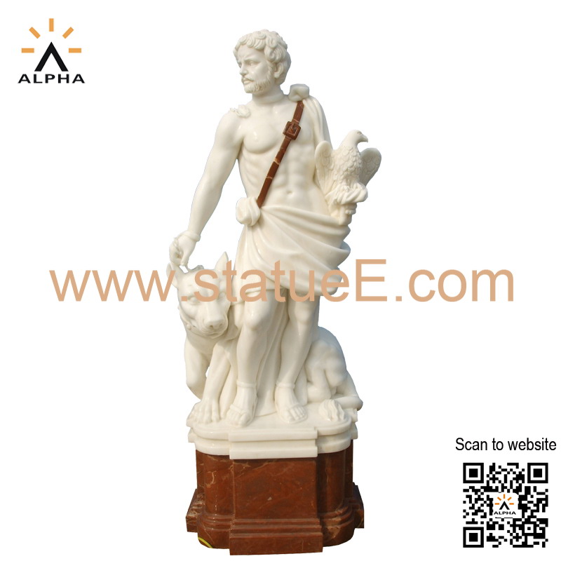 Greek marble statues